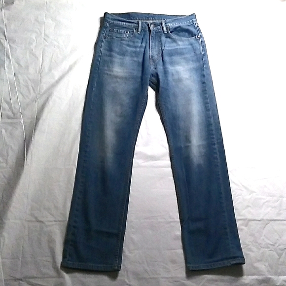 Levi's 505 Med.Wash Straight Lightly Distressed Denim - Picture 4 of 14
